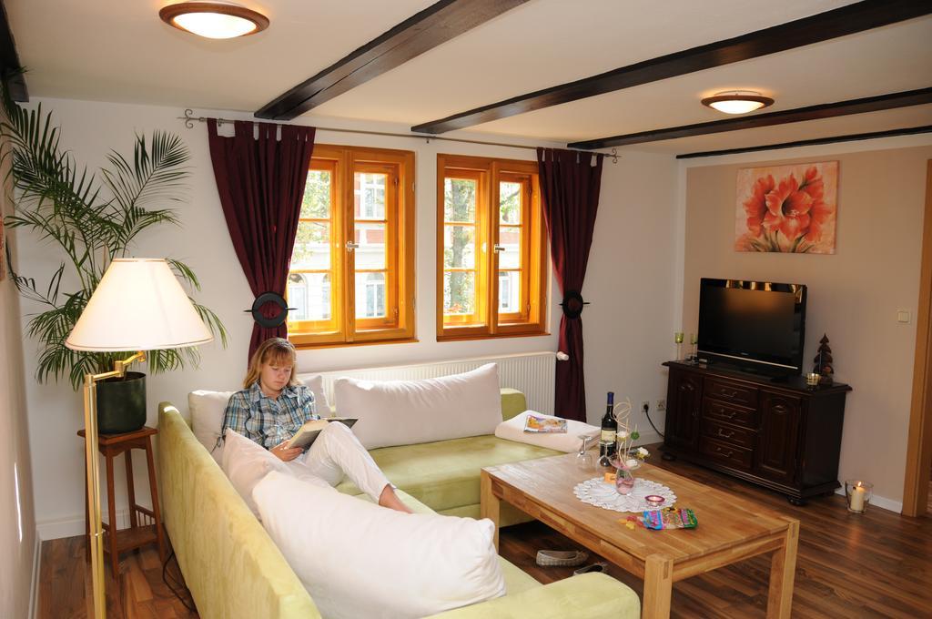 Ferienhaus Am Oeringer Tor クヴェードリンブルク エクステリア 写真